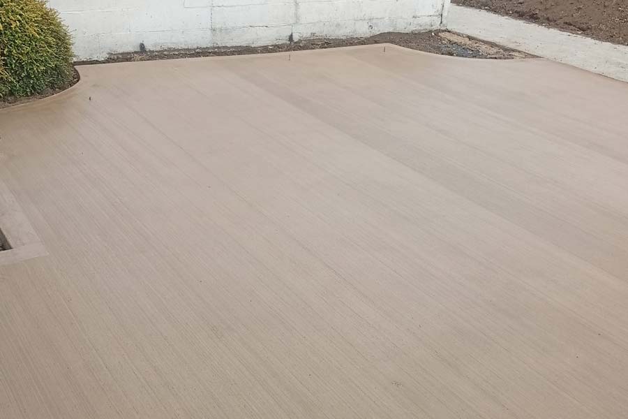 Close Up Of Coloured Concrete